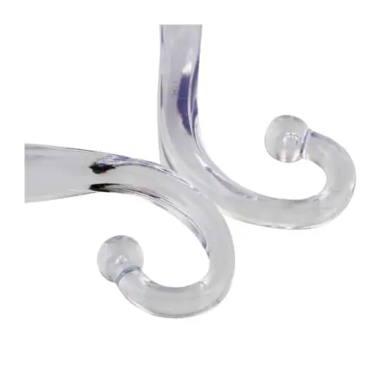 Bath Bliss Clear 12 Piece Double Shower Hooks {7}