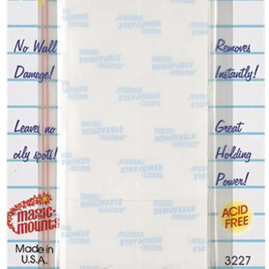 Magic Mounts&reg; 1" Removable Chart Tabs, 3 Packs of 80 {4}