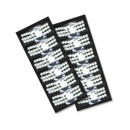 JAM Paper Bulk Avery Flower Bracelets, 12ct. Sugar {1}