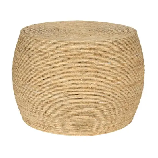 Hello Honey&reg; Corn Rope Round Accent Table Natural {1}