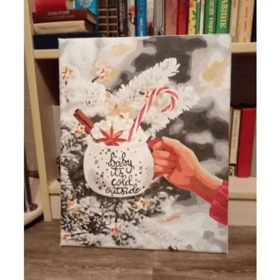 Crafting Spark Warm Sweetness Painting by Numbers Kit {5}