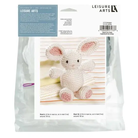 Leisure Arts&reg; Make A Little Friend Bunny Kit {3}