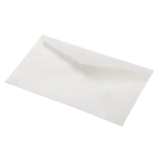 JAM Paper 2Pay Clear Translucent Vellum Envelopes, 100ct. {4}