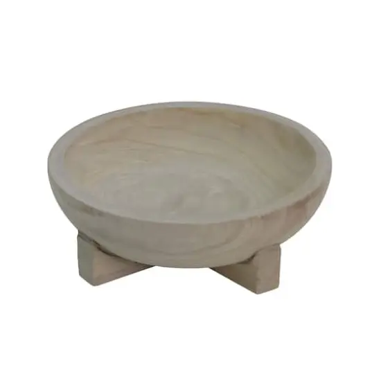 11" Natural Potpourri Wood Bowl by Ashland&reg; {3}