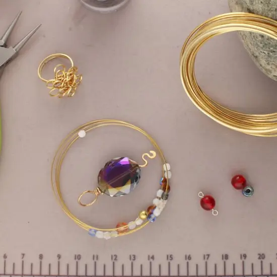 The Beadsmith&reg; Wire Elements&trade; 18 Gauge Tarnish Resistant Medium Temper Square Wire, 4yd. Gold {6}