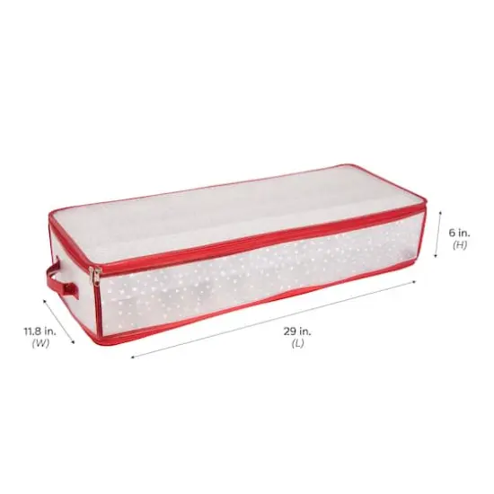 Simplify Red Ornament Storage Organizer {5}