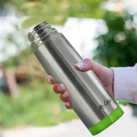 Mr. Coffee Altona 27oz. Stainless Steel Thermal Travel Bottles Set {4}