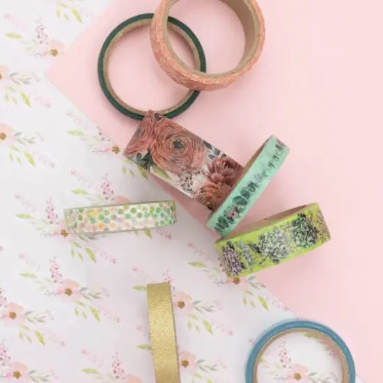 BoBunny&reg; Willow & Sage Washi Tape Set {6}