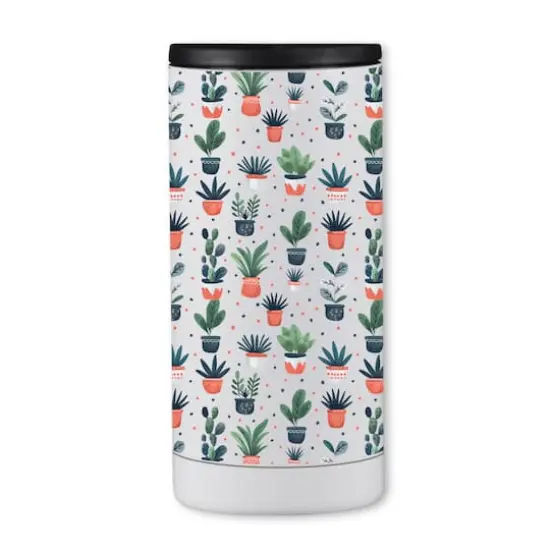 Houseplant Pattern 12oz. Koozie {1}