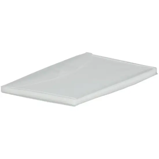 JAM Paper 9" x 14.25" Clear Plastic Tuck Flap Closure Envelopes, 12ct. {4}