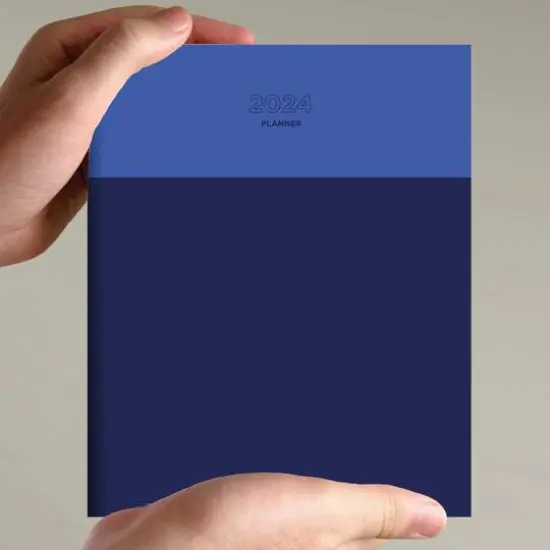 TF Publishing Medium 2024 Blue Blocker Monthly Planner {7}