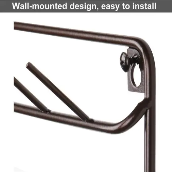 NEX&trade; Brown 54-Spool Wall-Mounted Sewing Thread Rack, 4ct. {5}