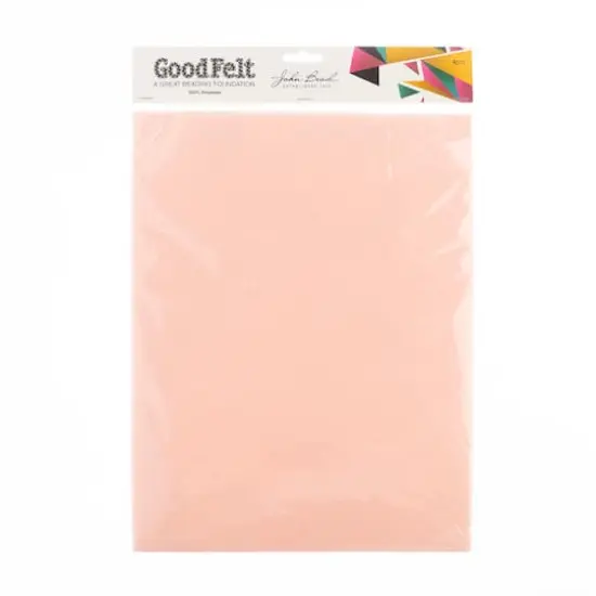 John Bead GoodFelt Beading Foundation, 8.5 x 11", 4ct. Light Pink {4}