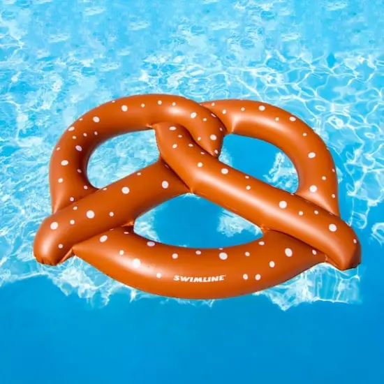 Swimline 60" Inflatable Pretzel Pool Float {5}