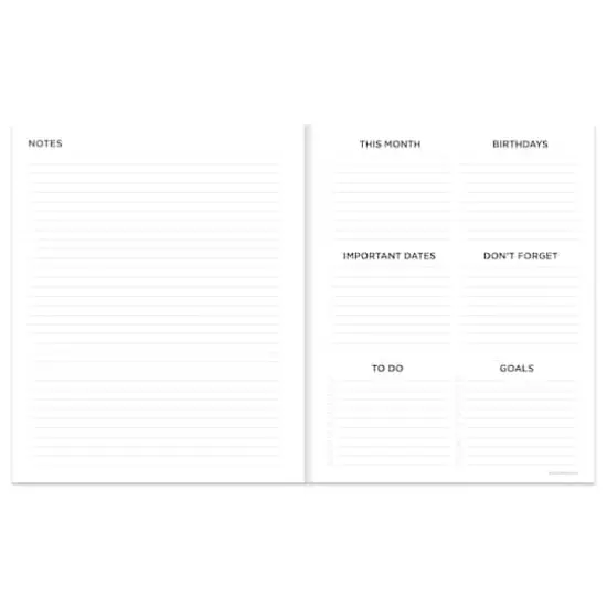 TF Publishing Medium 2024 Kraft Stamped Monthly Planner {4}