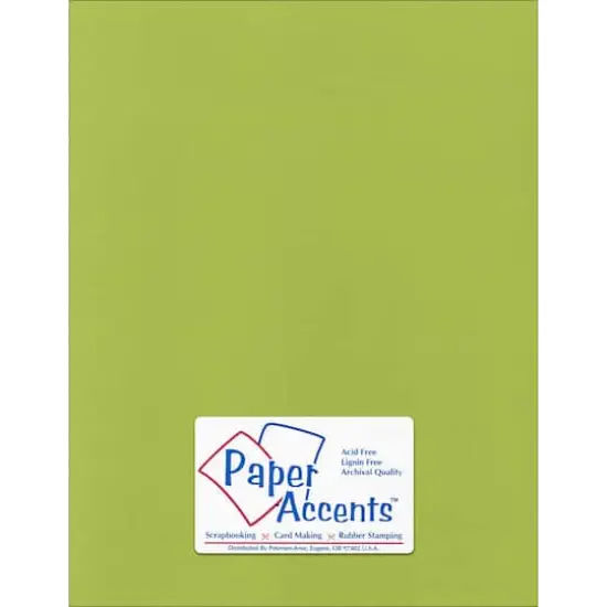 PA Paper&trade; Accents 8.5" x 11" 80lb. Canvas Cardstock Paper, 25 Sheets Mint Julep {1}
