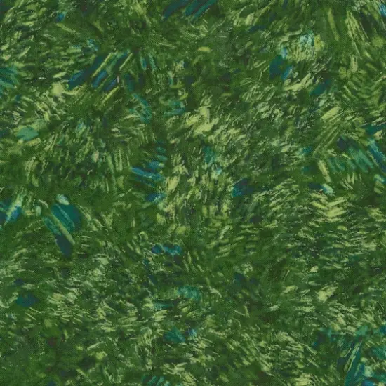 Robert Kaufman Meadow Green Brush Strokes Cotton Fabric {1}