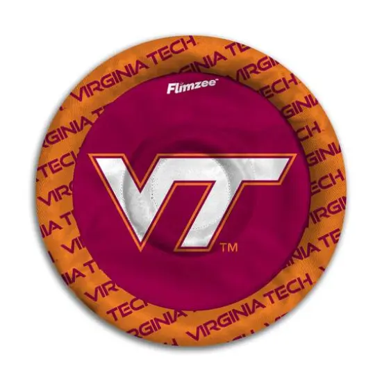 NCAA Flimzee Bean-Bag Flying Disc Virginia Tech Hokies {1}