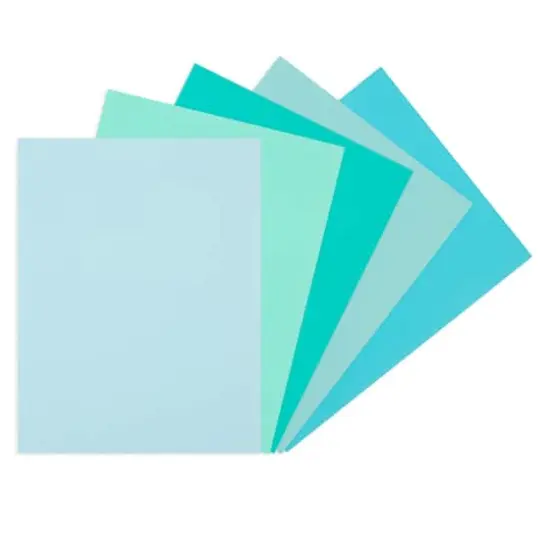 8.5" x 11" 65lb. Cardstock Paper Pack by Recollections&trade;, 50 Sheets Mint Hues {4}