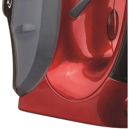 Brentwood&reg; Full-Size Nonstick Steam Iron Red {13}