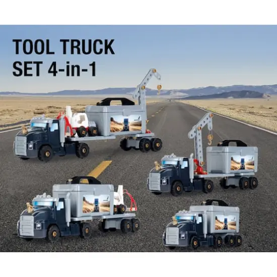 Theo Klein Mack&reg; 4-in-1 Tool Truck Playset {3}