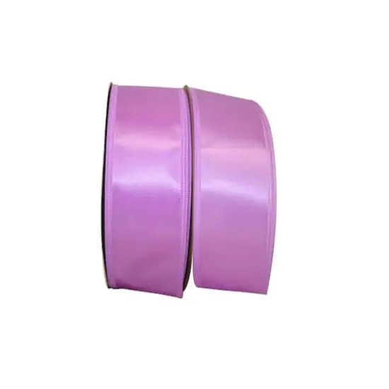 JAM Paper 2.125" 50yd. Dyna Satin EZ Wired Ribbon Violet {1}