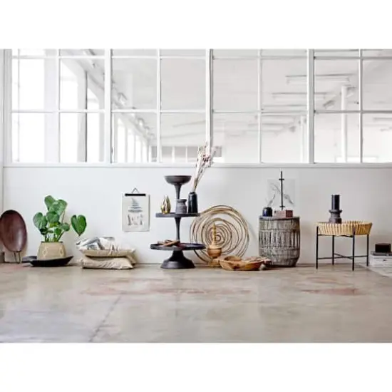 Hello Honey&reg; Black Found Wood Pillar Candleholders Set {9}