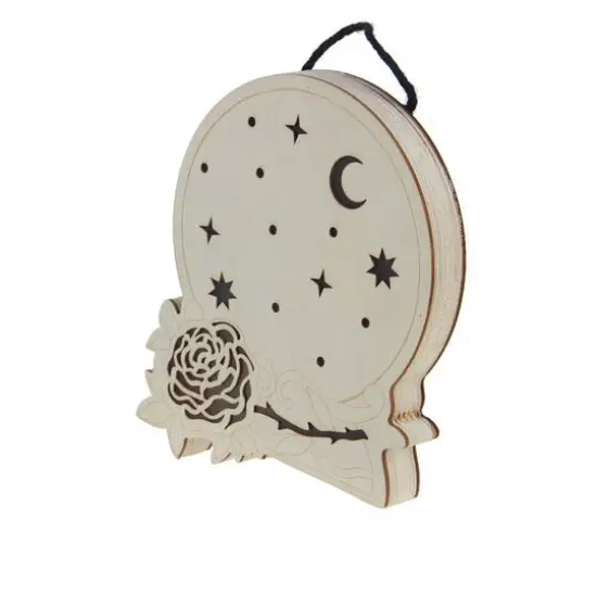 8" Crystal Ball DIY LED Plywood D&eacute;cor by Make Market&reg; {4}