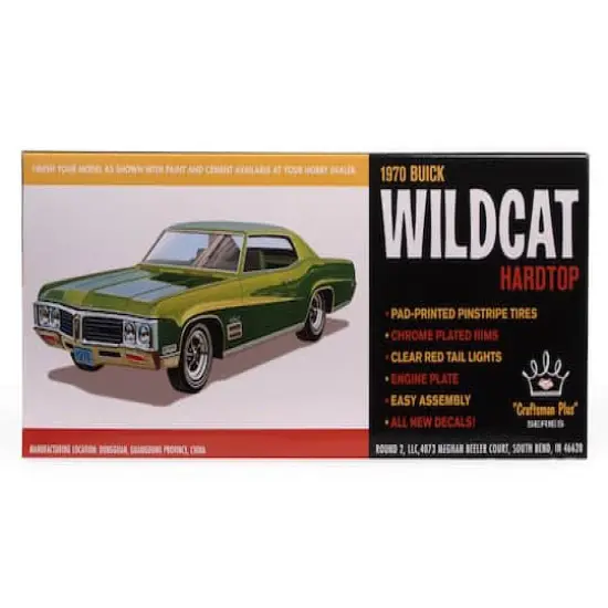 AMT&reg; 1970 Buick Wildcat Hardtop 1:25 Scale Model Kit {4}