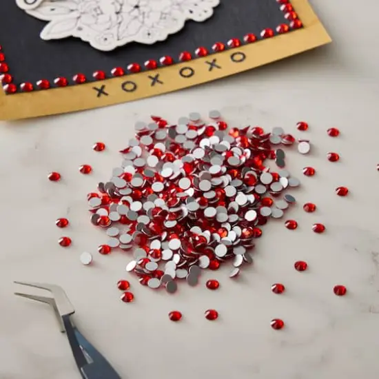 SS20 Glass Flatback Rhinestones by Bead Landing&trade; Light Siam {3}