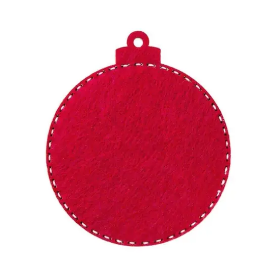 Wonderland Crafts Car with Christmas Tree Bead Embroidery on Wood Ornament Kit {5}