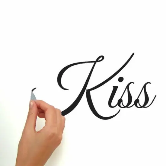 RoomMates Always Kiss Me Goodnight Peel & Stick Wall Decals {6}