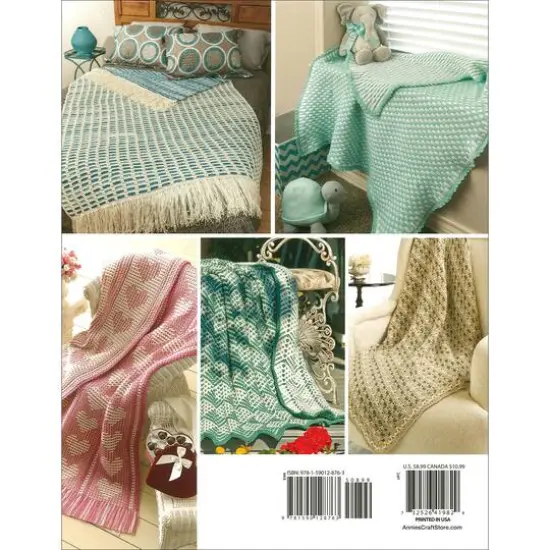 Annie's Crochet Reversible Afghans Book {3}