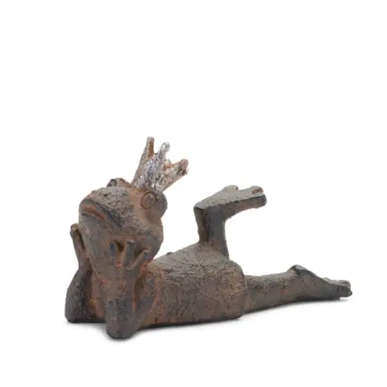 Royal Lounging Frog Figurine Set {4}