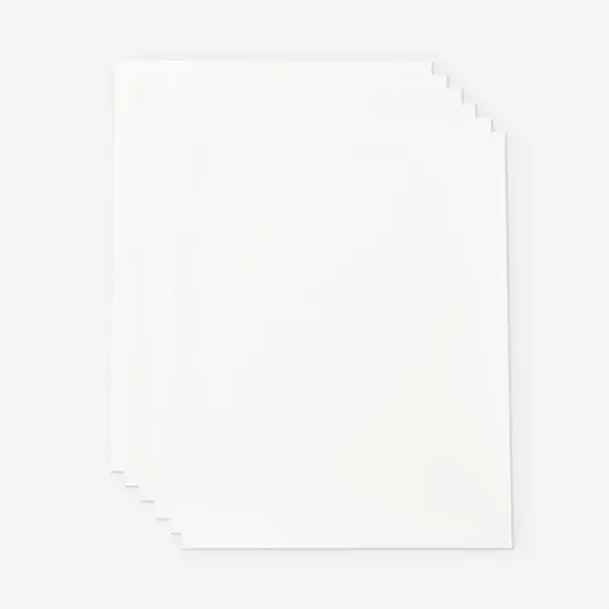 Cricut&reg; White US Letter Printable Vinyl, 12ct. {4}