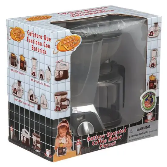 Children's Electronic Coffee Maker Play Set {6}