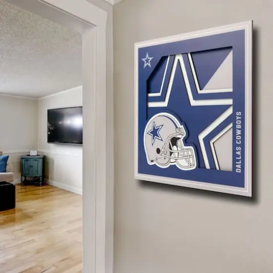 NFL 3D Logo Series Wall Art Dallas Cowboys {5}
