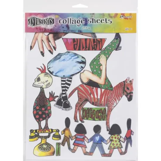 Dyan Reaveley's Dylusions Collage Sheets Set 4 {1}