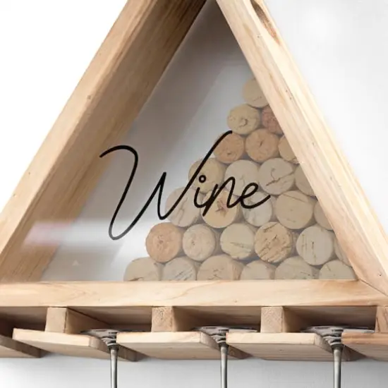 16" Wine Glass Holder & Cork Collector {4}