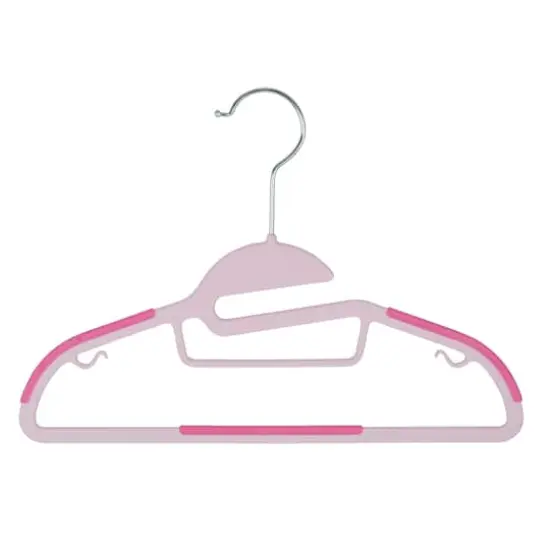 Simplify Kids Collar Saver Ultimate Hangers, 12ct. Pink {4}