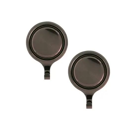 Haute Decor Attract&reg; Pinch-Free Magnetic Wreath Hangers, 2ct. Oil Rubbed Bronze {1}
