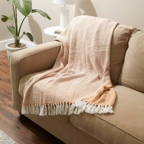 DII&reg; Woven Throw Pumpkin Spice {7}