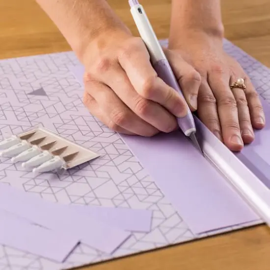 Cricut&reg; Decorative Lilac Self-Healing Mat {5}