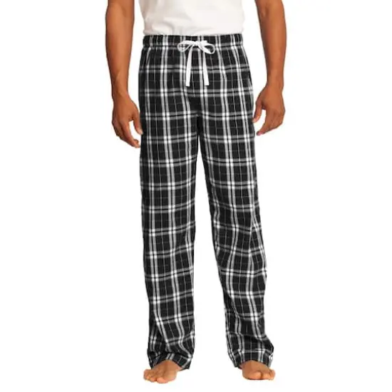 District&reg; Men's Flannel Plaid Pant Black {4}