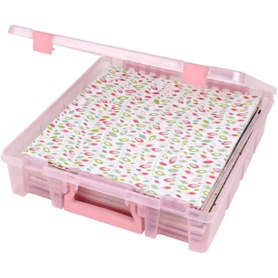ArtBin&reg; Super Satchel&trade; Blush Single Compartment Box {7}