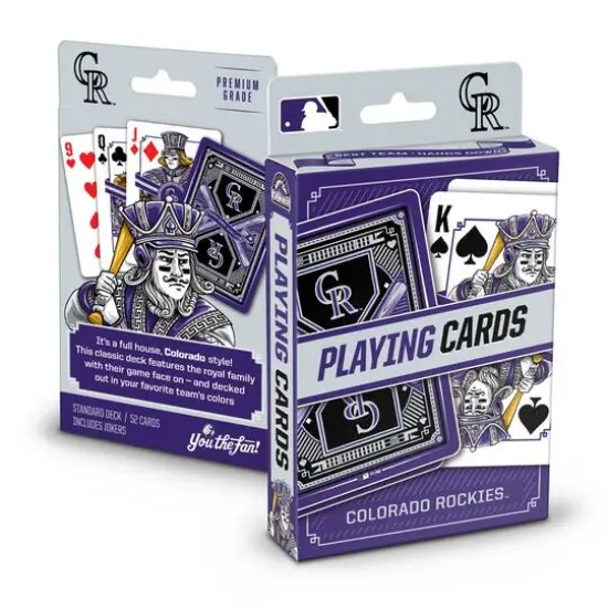 MLB Classic Series Playing Cards Colorado Rockies {1}