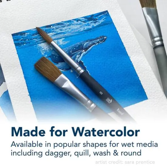 Princeton&trade; Aqua Elite&trade; Synthetic Mottler Watercolor Brush {3}