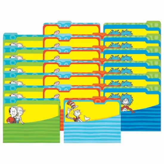 Eureka&reg; Dr. Seuss&trade; Classic File Folders, 6 Packs of 4 {1}
