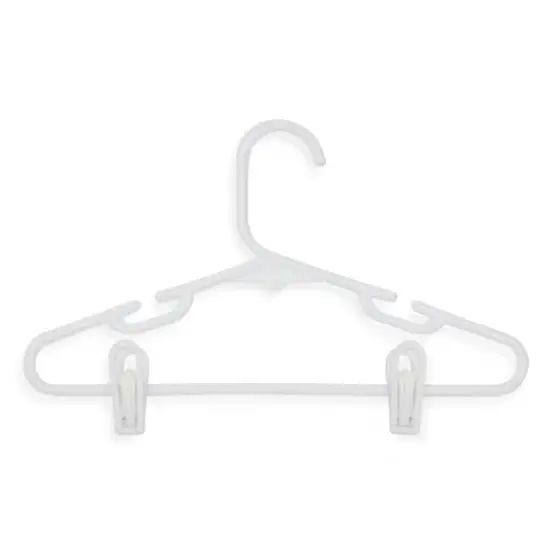 Honey Can Do Kids Clothes Hangers with Clips, 18ct. {1}