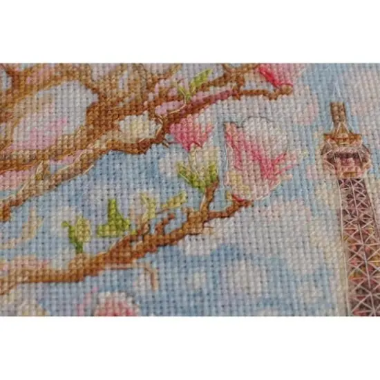 Abris Art Morning in Paris Cross-Stitch Kit {4}